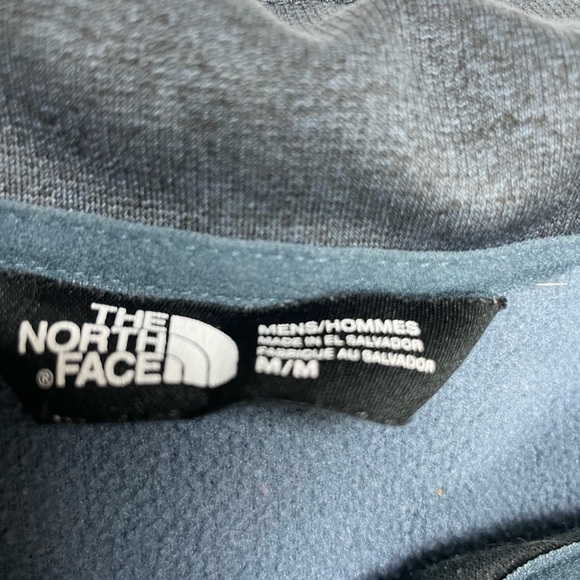 The North Face Men's Gray Jacket 1/2 Zip Pullover Medium - Picture 4 of 4